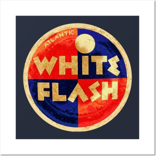 White Flash Posters and Art